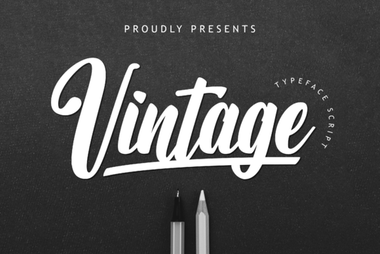 Vintage Font